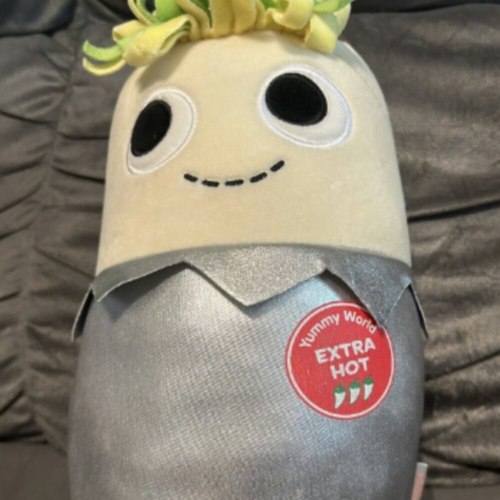 Kawaii Burrito Plush Yummy World 12”